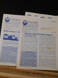 News from the National Association of Railroad Passengers 1984 COMPLETE YEAR Lot