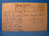 Postcard Vosse Railroad Tunnel Bolstad Norway Postmarked 1910 Boston Mass