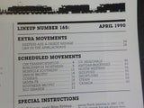 CTC Board Railroads Illustrated #165 1990 April L&N in Appalachians Reefers dese