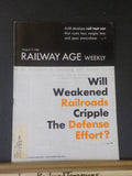 Railway Age 1961 August 7 Will weakened railroads cripple defense effort