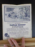 Atchison Topeka & Santa Fe Railway System public timetable 1929 Sep 1 Damage