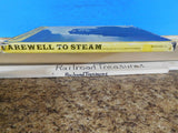 Farewell to Steam by David Plowden Dust Jacket 1966 Steam Boards Locomotives