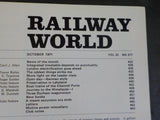 Railway World 1971 October Vol 32 No 377 London electrification goes ahead