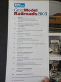 Great Model Railroads 2003 L&N Eastern industrial switching line traction layout