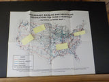 Map Preliminary mainline and branchline designations for Class I railroads 1976