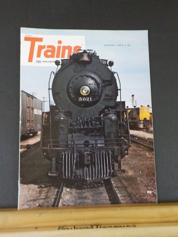 Trains Magazine 1975 August The  3829, 5000, 5001, 5011 classes