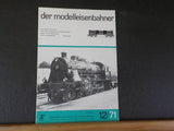 Der Modelleisenbahner 1971 Dezember Trade journal for model railroaders