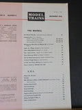 Model Trains 1959 December Desert freight house Lights for village streets