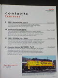 Diesel Era Magazine 2017 July August Illinois Central EMD SD70s Canadian Nationa