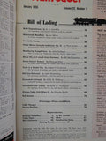 Model Railroader Magazine 1955 January Brich enginehouse Car repair clamp Homema