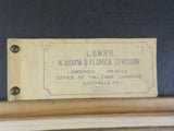 Louisville & Nashville RR Alabama & Florida Division Condensed Profile Map L&N