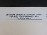 EMD Locomotive Pointers 11L-77 Nylatron Notched Truck Pedestal Liner 9324108