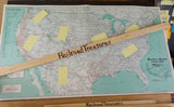 Map Southern Pacific Cotton Belt Intermodal Facilities 1985 May