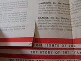American Export Lines Yankee Cruises to the Entire Mediterranean 1937 Fold-Out B