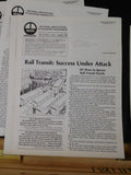 News from the National Association of Railroad Passengers 1988 COMPLETE YEAR Lot