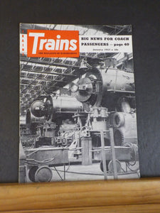 Trains Magazine 1957 January Overshadowed by Hoosac