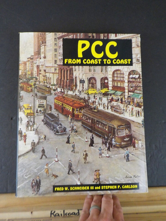 PCC From Coast to Coast Interurbans Special w/ dust jacket INSERT ROSTERS WORLD
