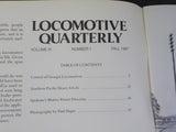 Locomotive Quarterly 1987 Fall Vol 11 #1 SP Central GA SP Spokane