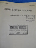 Railway Gazette Bound volume 86 January 3 to June 27 1947