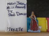 Jaycees New Jersey Miss America ’78 Dress Red   PIN