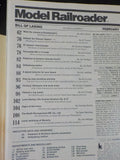 Model Railroader Magazine 1982 February Painting a backdrop Model Pioneer Zephyr