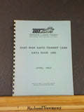 Post War Rapid Transit Cars Data Book One April 1962  Spiral bound