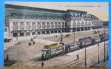 Postcard Lyon La Gare des Brolleaux France Carte Postale #473