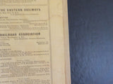 Official Guide of the Railways 1959 February Steam navigation US CAnada   DAMAGE