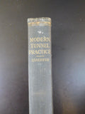 Modern Tunnel Practice by David McNeely Stauffer Hard Cocver