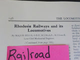 Locomotive Railway Carriage & Wagon Review #709 1951 September 15th