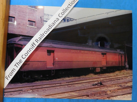 Photo Gulf Mobile & Ohio Passenger Car #417 8X11 Color GM&O