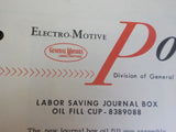 EMD Pointers 1967 May 8 Labor saving journal box oil fill cup 8389088