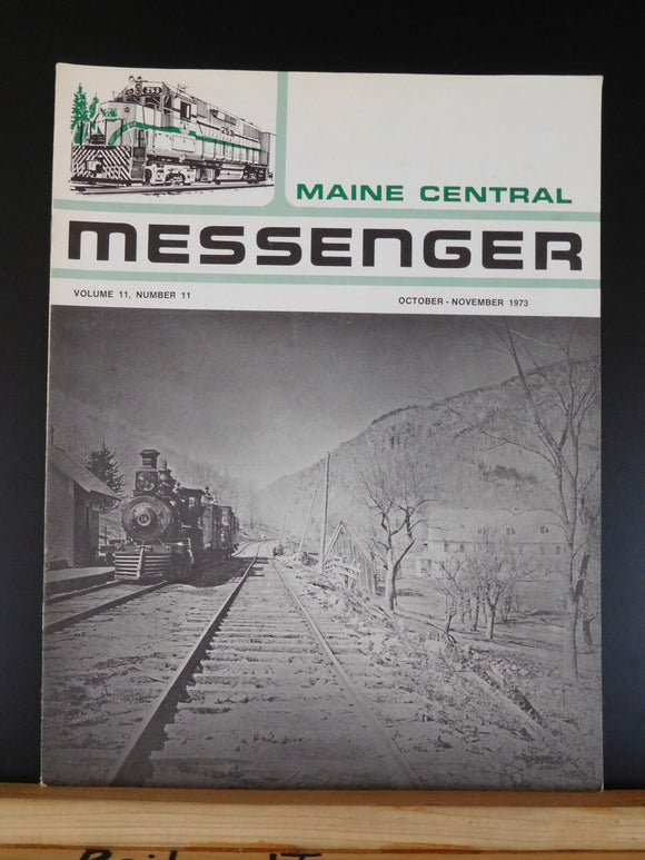 Maine Central Messenger 1973 October November Twins out of the Past