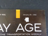Railway Age 1968 January 29 Weekly Super C service from Santa Fe