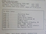 Railroad Update #36 November 1989 Barngor & Aroostook Blue Mountain & Reading