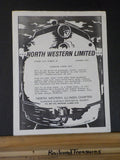 Northwestern Limited Vol 13 #10 October 1981 North Western Illinois Railway His