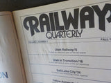 Railway Quarterly Vol 4 No 3 Fall 1980 Utah Railways
