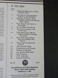 Baltimore & Ohio Employee Magazine 1950 March B&O WV Colorful town & school name