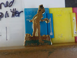 Jaycees Illinois Female Railsplitter, Black Nude   1982      PIN
