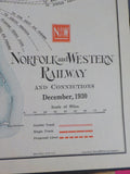 Norfolk and Western Railway Annual Report 35th Year ended December 31 1930  MAP