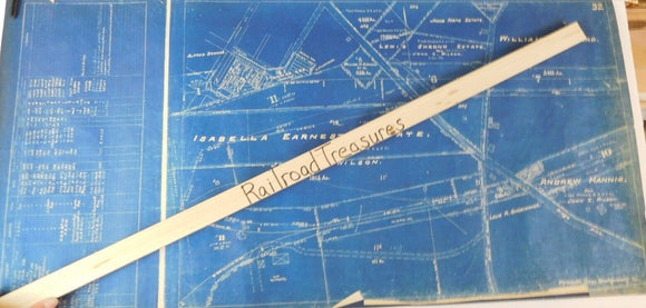 Map Pennsylvania Railroad:Plymouth Twp Montgomery Co PRR Lot of 8