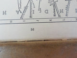 Handy Railroad Atlas 1944 Rand McNally Soft Cover   Staples have been removed