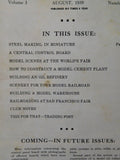 Model Builder Lot of 3 well used issues 1939  NO Covers
