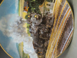 Plate Great American Train Series Black Hawk Limited by Jim Deneen Plate #E2147