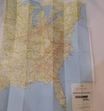 Map Norfolk Southern Operating subsidiaries 1982 NS