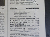 Trains Magazine 1986 April Ya gotta know the territory Iowa 1911 to date