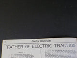 Electric Railroads #10 August 1944 Father of Electric Traction ERA