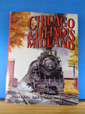 Chicago & Illinois Midland by Wallin Stringham Szwajkart w/ dust jacket