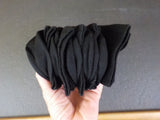 Men's bamboo socks 5 pair Size 11-14 Black