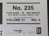 Pacific News #235 1982 March Manitou and Pikes Peak Alaska RR Whittier Shuttle
